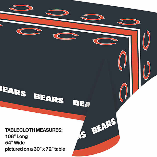 Chicago Bears Plastic Table Cover