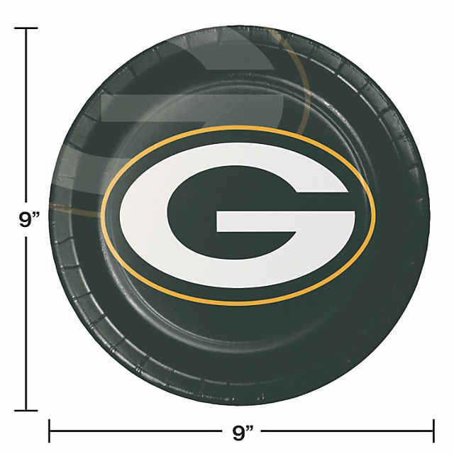 Nfl Green Bay Packers Paper Plates - 24 Ct.