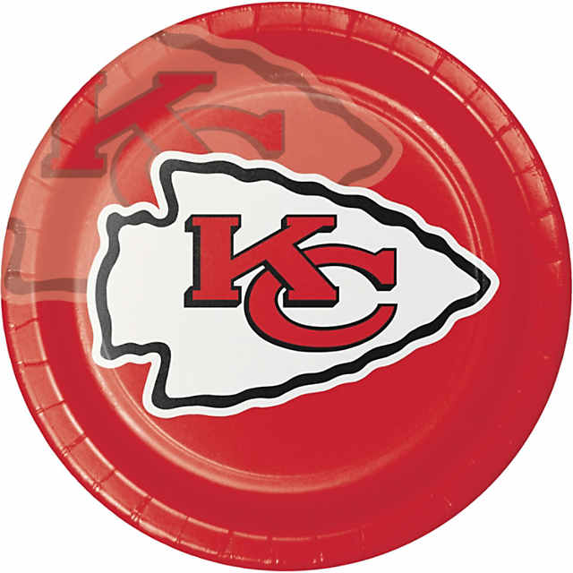 Nfl Kansas City Chiefs Game Day Party Supplies Kit - 8 Guests