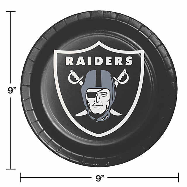 Nfl Las Vegas Raiders Game Day Party Supplies Kit For 8 Guests