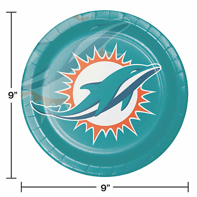 Miami Dolphins Tailgate Kit, Serves 8 Dolphin's Fans