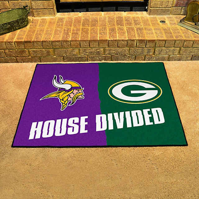 house divided garden flag nfl