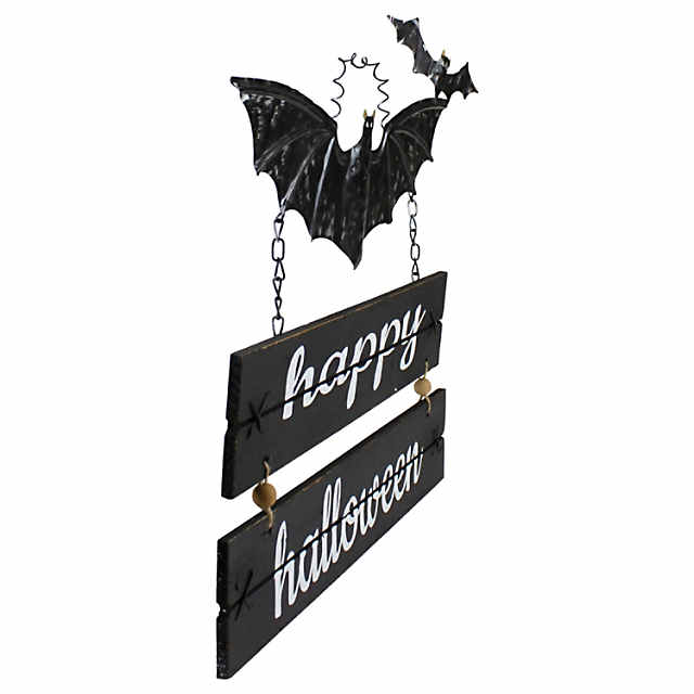 Black Bat Wall Decor