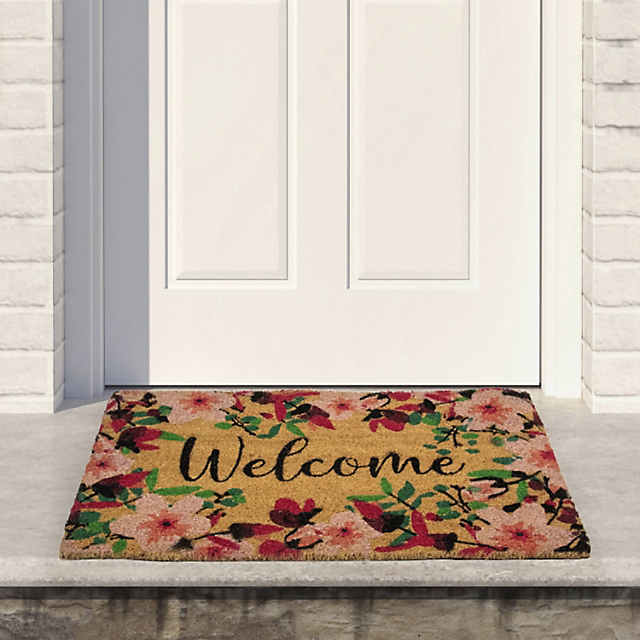 https://s7.orientaltrading.com/is/image/OrientalTrading/PDP_VIEWER_IMAGE_MOBILE$&$NOWA/northlight-natural-coir-blossoming-floral-outdoor-rectangular-welcome-doormat-18-proper-30~14384448-a01