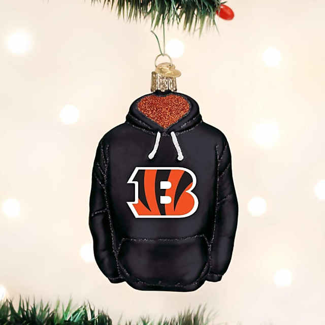 Personalized Bengals Hoodie Christmas Ornament