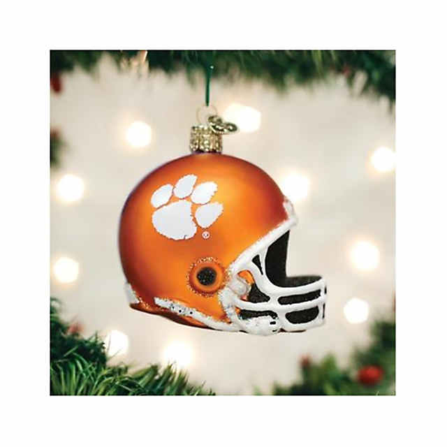 Old World Christmas Clemson Helmet Ornament