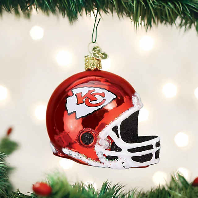 Old World Christmas Kansas City Chiefs Football Ornament For Christmas Tree