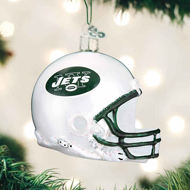 Old World Christmas Ornament New York Jets Helmet