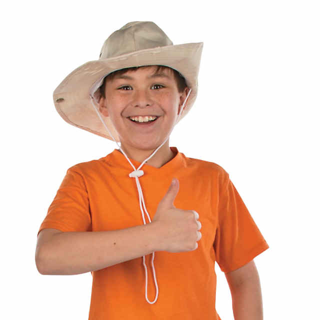 Safari Hat for Kids - Camping Hat - Aussie Hats - Outback Hats for Kids - 12 Pk.