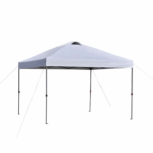 Outsunny 10' X 10' Pop Up Canopy, Foldable Canopy Tent With