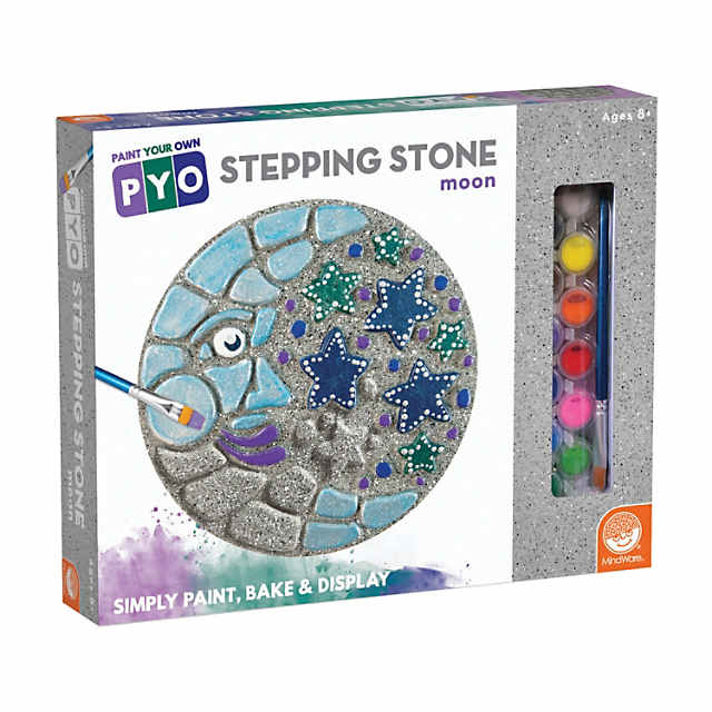 MindWare Paint Your Own Stepping Stone (moon)