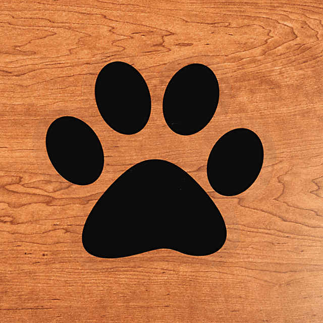 Paw Print Floor Decals - 12 Pc.