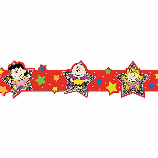 Peanuts Characters Bulletin Board Borders Oriental Trading