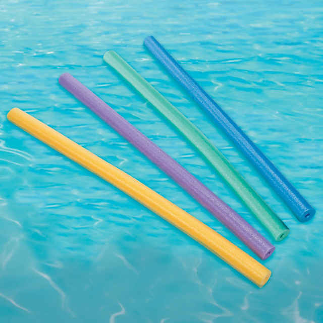 Inflatable GlowinTheDark Pool Noodles 3Pack Rainbow Colored Pool