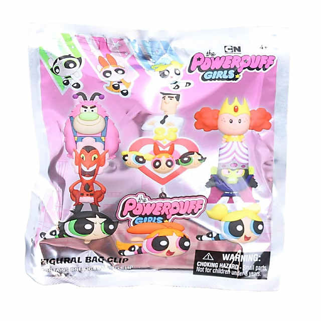 Powerpuff Girls 25th Anniversary 3D Foam Bag Clip 1 Random