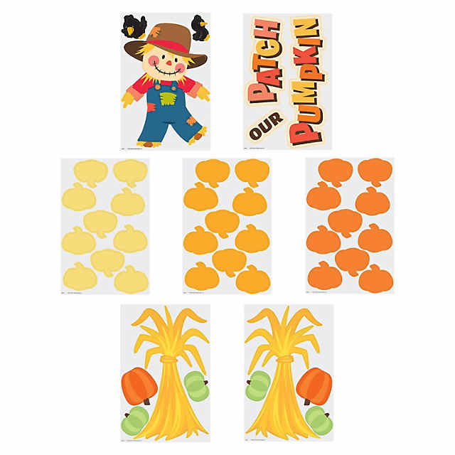DJ Inkers Pumpkin Patch Bulletin Board, 46 OFF
