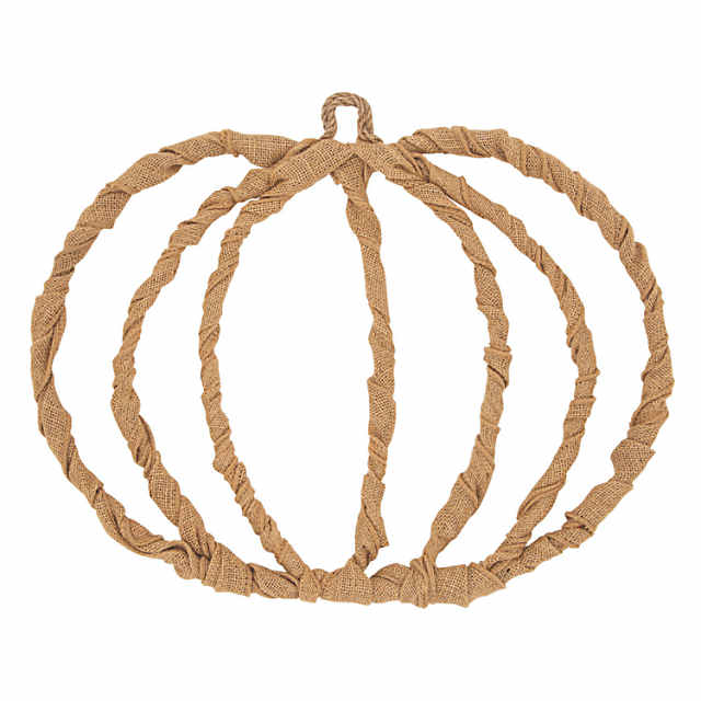 Pumpkin Wire Wreath Frame Oriental Trading