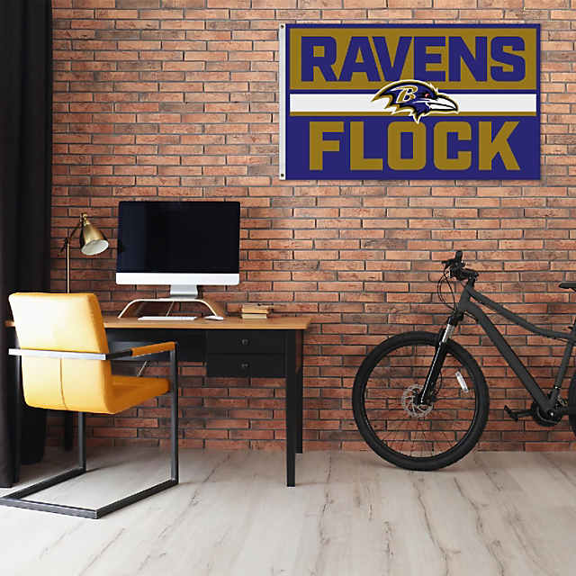 Baltimore Ravens Fabric, Wallpaper and Home Decor