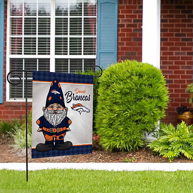 Denver Broncos Throwback Logo Double Sided Garden Flag