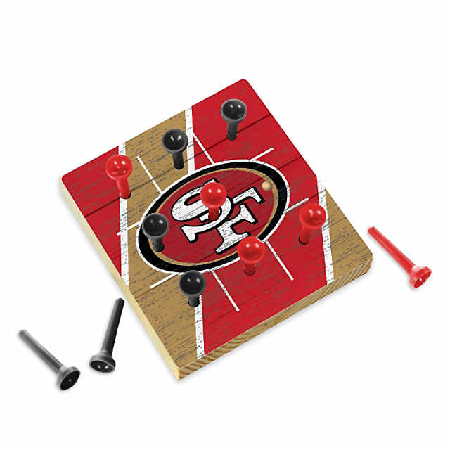 Rico Industries NFL San Francisco 49ers Peg Tic Tac Toe Game