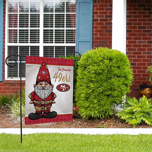 Official San Francisco 49ers Lawn Gear, 49ers Garden Gnomes, Flags, 49ers  Yard Decorations