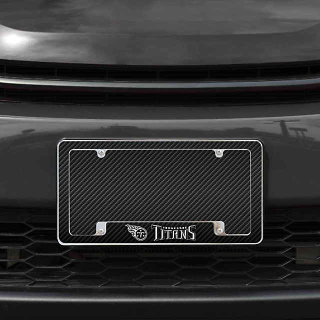  Rico Industries NFL Unisex-Adult Standard Chrome License Plate  Frame : Sports & Outdoors