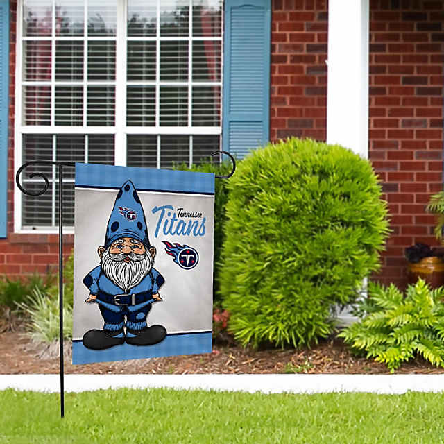 Rico Industries NFL Football Tennessee Titans Gnome Spring 13' x 18' Double Sided Garden Flag