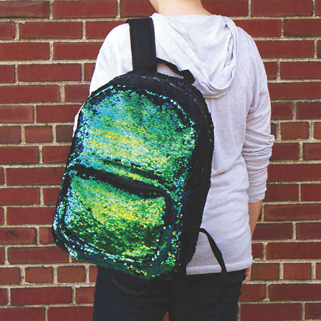 Sequin Backpack with BONUS Pouch