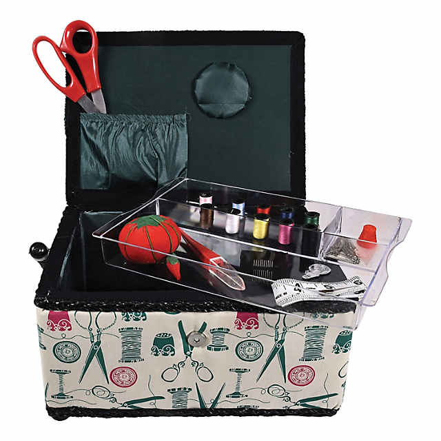 Travel Sewing Kit for Adults and Kids – Beginner Sewing Products Set with  Sewing Needles Multicolored Sewing Thread, and other Sewing Supplies