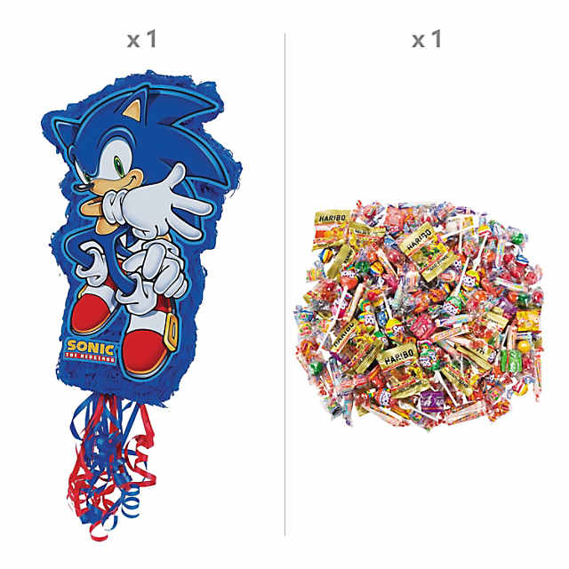 Sonic the Hedgehog™ Pull-String Piñata Kit - 207 Pc.