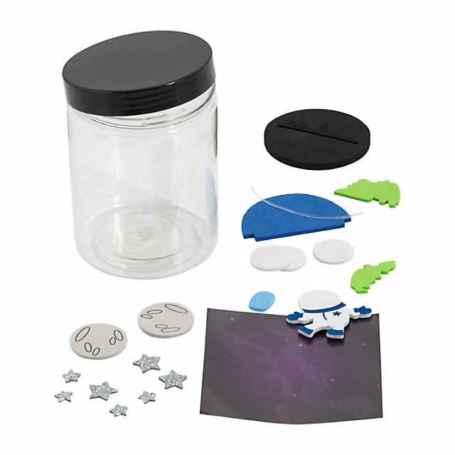 Space Galaxy in A Jar Craft Kit, Makes 6