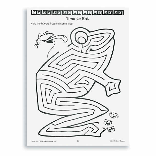 Maze Start To Finish Kids Mazes Age 7: 50 Best Kids Puzzles Maze Game,