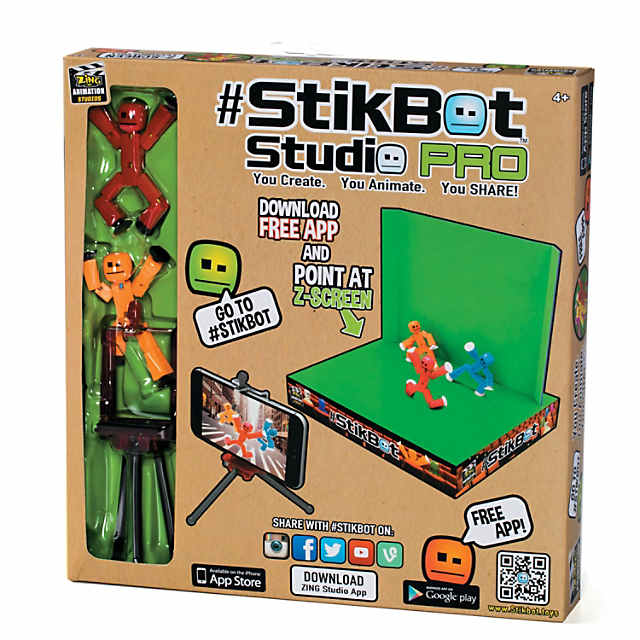 Stikbot - Special 4 Pack with Tripod