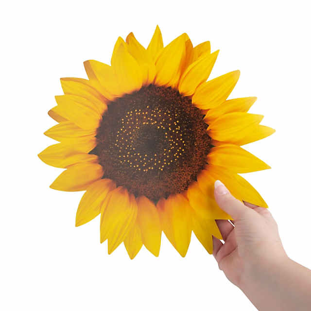 Sunflower Printed Folding Hand Fans