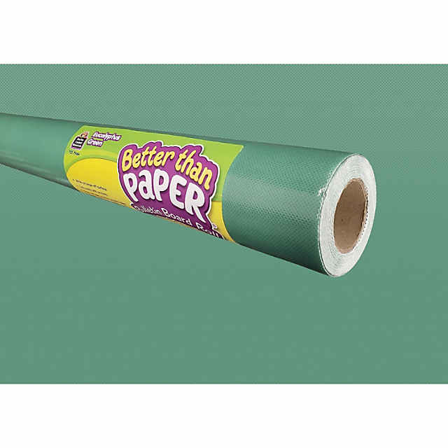 Teacher Created Resources Better Than Paper Bulletin Board Roll, 4' x 12',  White Shiplap, 4 Rolls