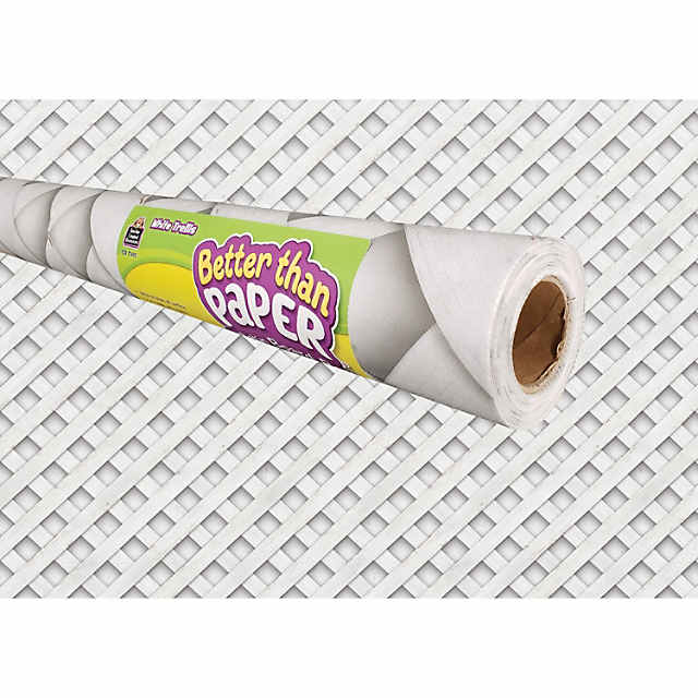 Teacher Created Resources Better Than Paper Bulletin Board Roll 4' x 12'  White