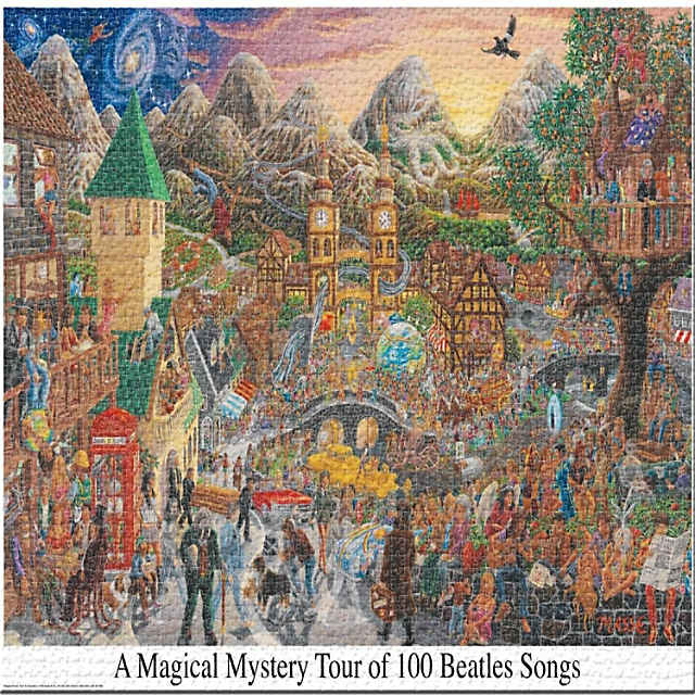 Beatles Magical Mystery Tour 3000 Piece Puzzle