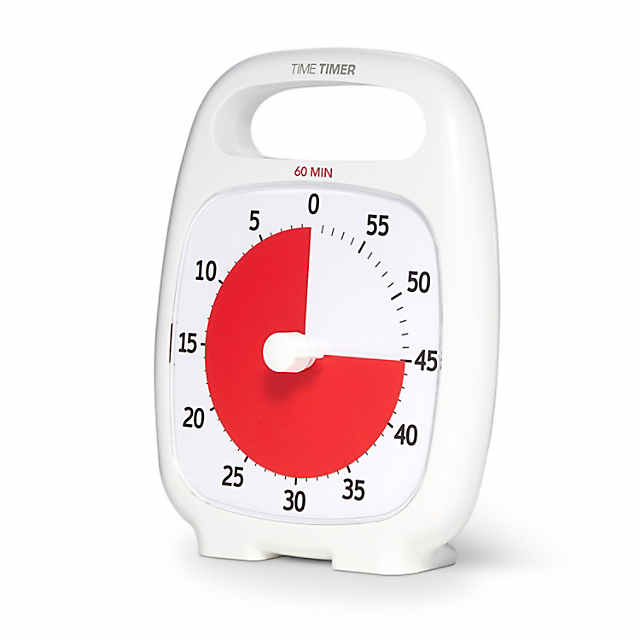 Time Timer Plus, white - 60 Minutes at Selva Online