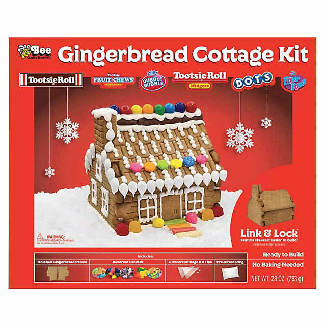 Tootsie Roll® Gingerbread House Kit