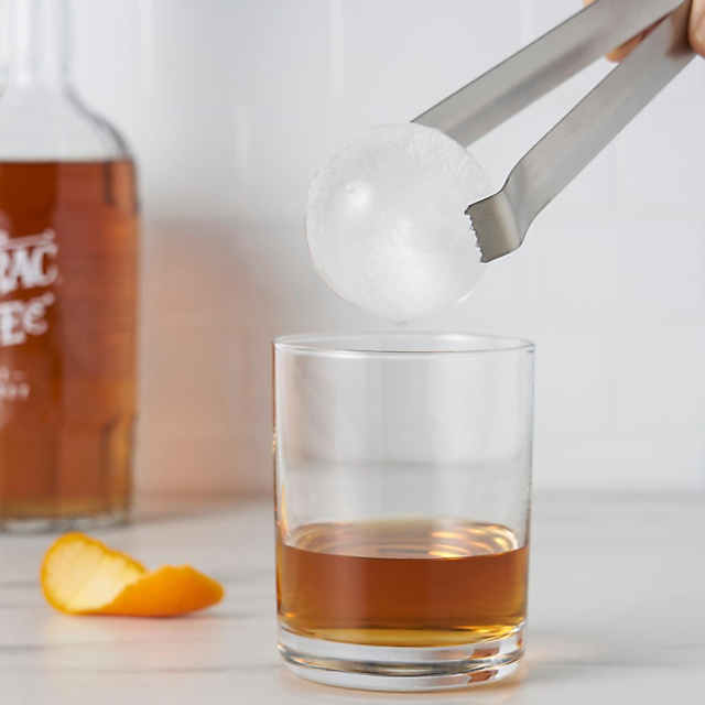 Stainless Steel Ice Cube Tongs, Ice Serving Tongs For Cocktails Whiskeys