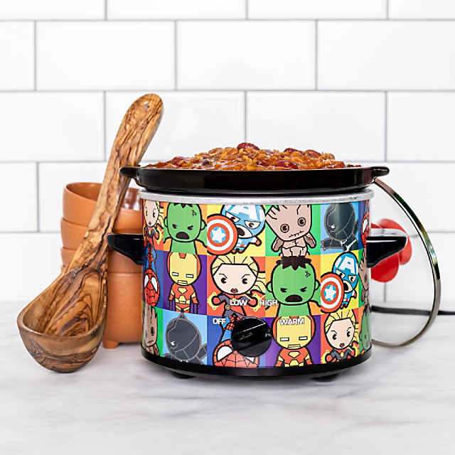 https://s7.orientaltrading.com/is/image/OrientalTrading/PDP_VIEWER_IMAGE_MOBILE$&$NOWA/uncanny-brands-marvel-avengers-kawaii-2qt-slow-cooker-cook-with-your-favorite-avengers~14226665-a01$NOWA$