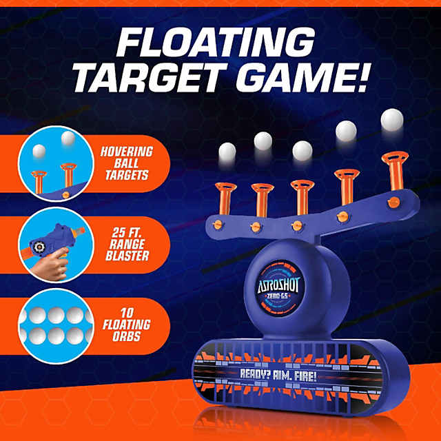 USA Toyz-Shooting Game Toy with Foam Blaster Toy Gun, 10 Floating Ball  Targets, 10 Foam Darts, and 5 Flip Shooting Targets