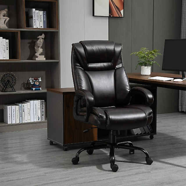 Vinsetto Big and Tall 400lbs Executive Office Chair with Wide Seat