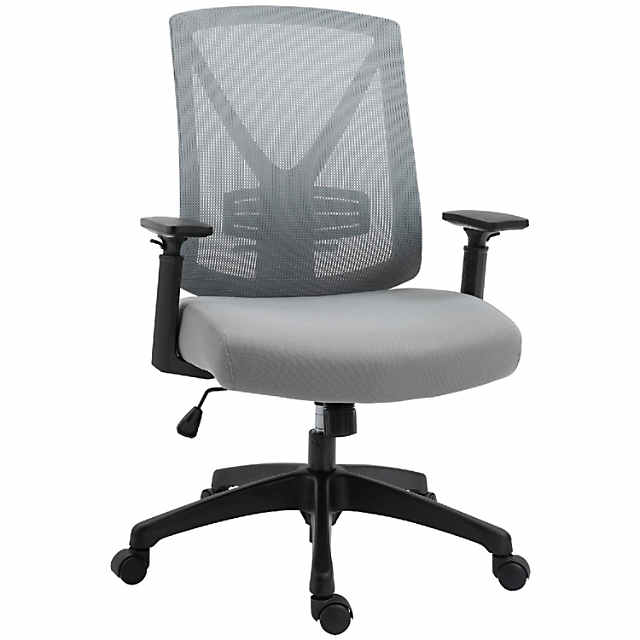 Vinsetto Modern Black Mesh Computer Chair with Back Support 921-249