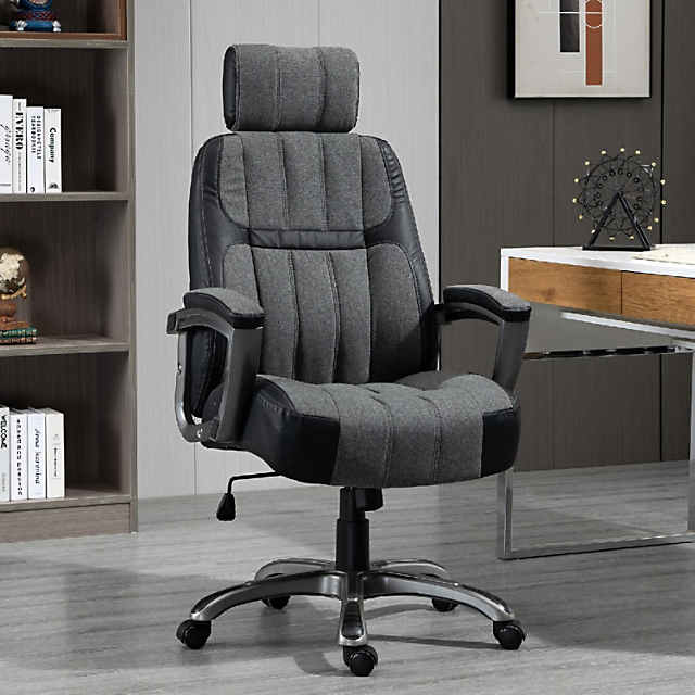 Office Chair, Big and Tall Desk Chair 400lbs Wide Seat, High Back