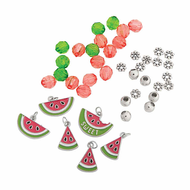 Bulk Enamel Watermelon Charms for DIY Jewelry Making - Dearbeads