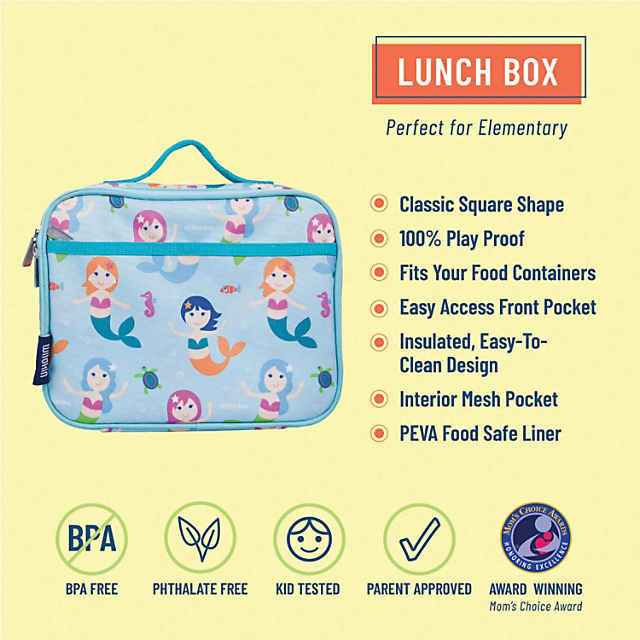 Wildkin Kids Lunch Box - Mermaids