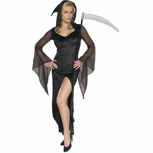 Womens Sexy Grim Reaper Costume