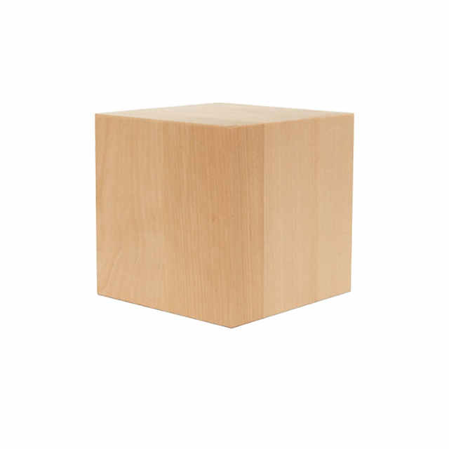Unfinished Wood Cubes 2-inch, Pack of 12 Large Wooden Cubes for Wood Blocks  Crafts and Decor, by Woodpeckers