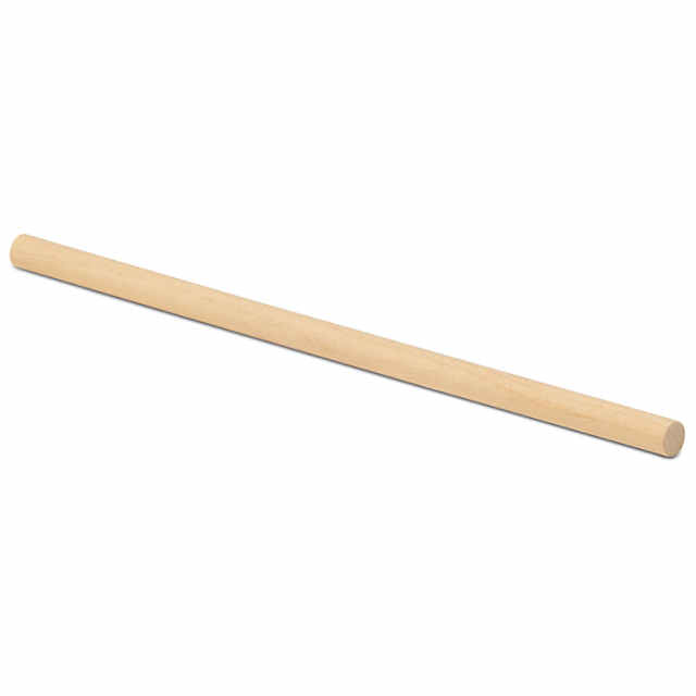 Dowel Rods Wood Sticks Wooden Dowel Rods - 3/8 x 36 inch Unfinished Hardwood Sticks - for Crafts and DIYers - 10 Pieces by Woodpeckers